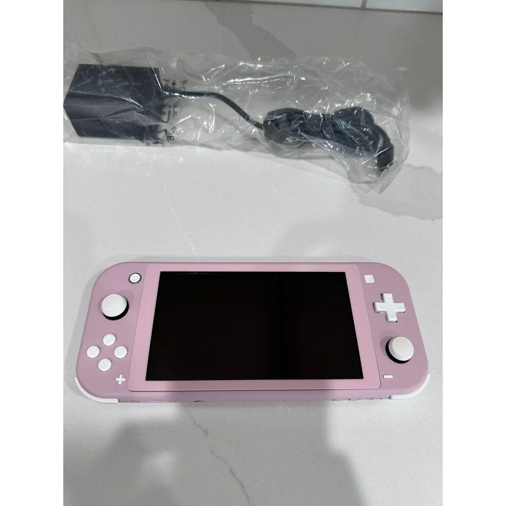 Custom Nintendo Switch Lite Pale Pink Game Cosmos NEW Cherry Blossom girl NWT
